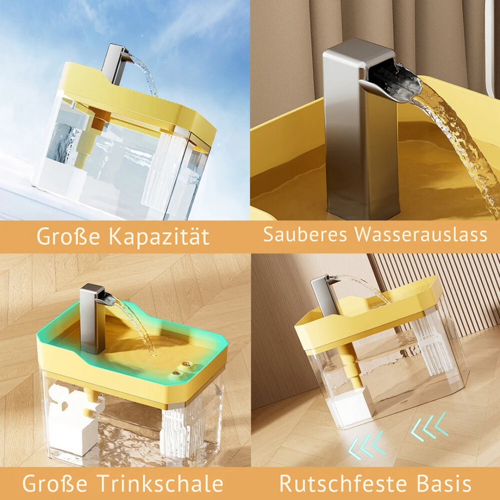 Automatic water fountain for pets | Clean, continuous water for your furry friend