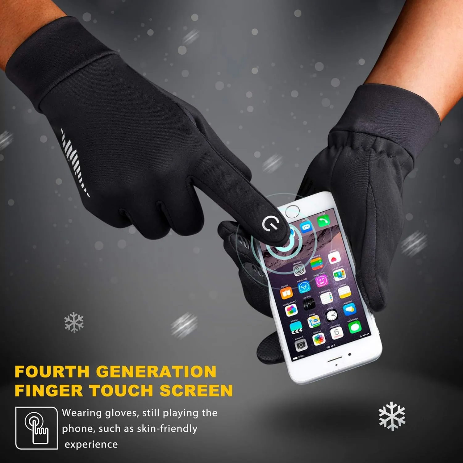 Touchscreen Compatible Winter Gloves