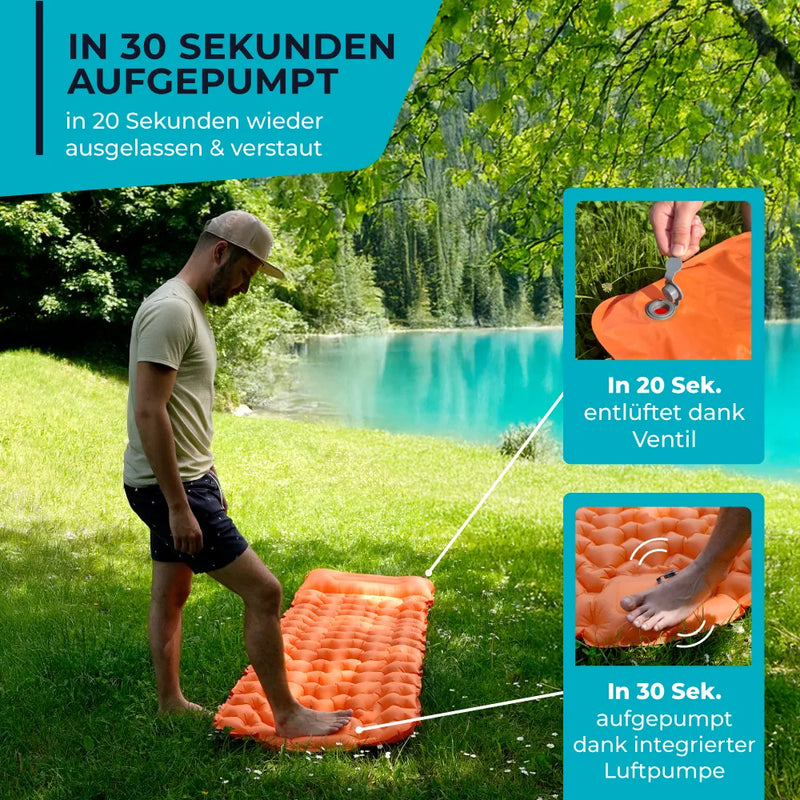 Ultra-light Sleeping Mat | Easy, Comfortable, Stress-free Setup