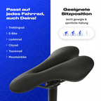 Ergonomic bicycle saddle | No more back and butt pain