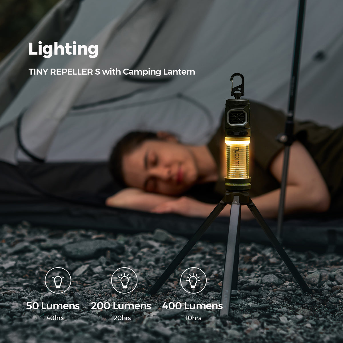 2-in-1 Mosquito Protection & Light | Intelligent Outdoor Defense