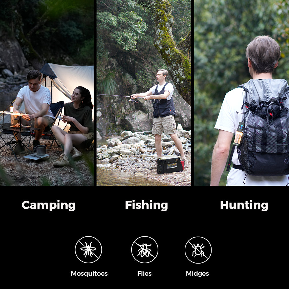 2-in-1 Mosquito Protection & Light | Intelligent Outdoor Defense