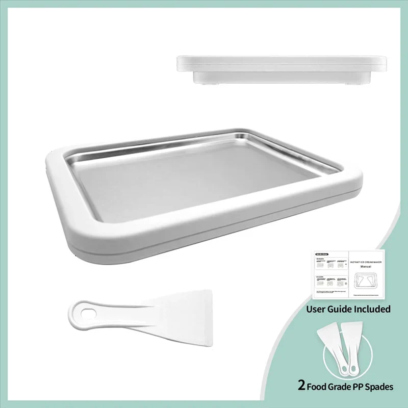 Stainless Steel Ice Cream Roll Maker for Home