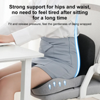 Memory Foam Lumbar Pillow Seat Cushion