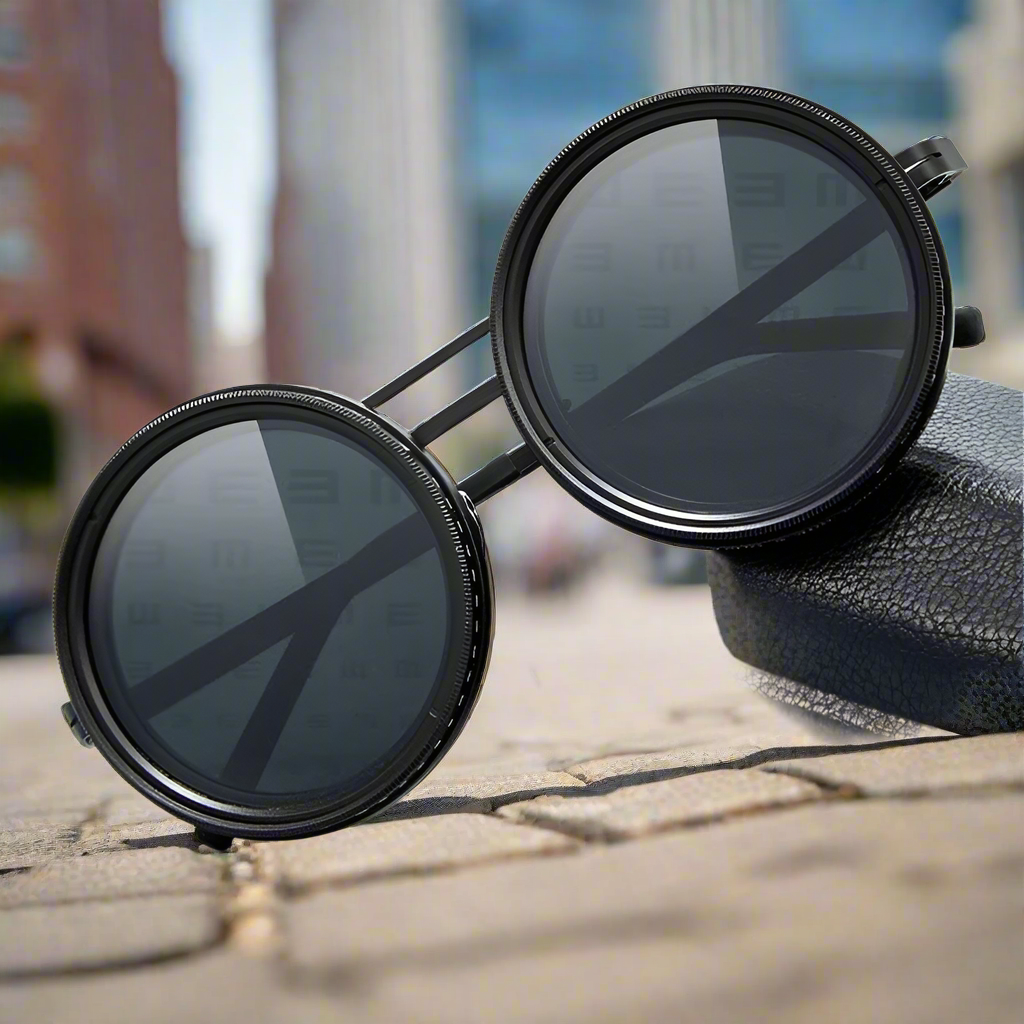 Sunglasses with adjustable tint | Perfect light, all-day comfort
