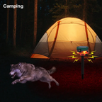 360 Degree Solar Repeller for Pigeon, Bird, Wild Boar, Rabbit and Deer