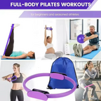 Pilates Ball and Resistance Band Set