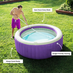Cordless Pool Cleaner, Rechargeable with Interchangeable Heads
