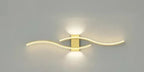 Lumivora Wave LED Wall Light | Modern Wave Design | Energy Saving & Stylish | 60×15 cm | Warm, Glare-Free Light