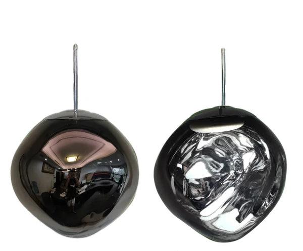 Glass Pendant Light | Scandinavian Modern Design | Clear Glass