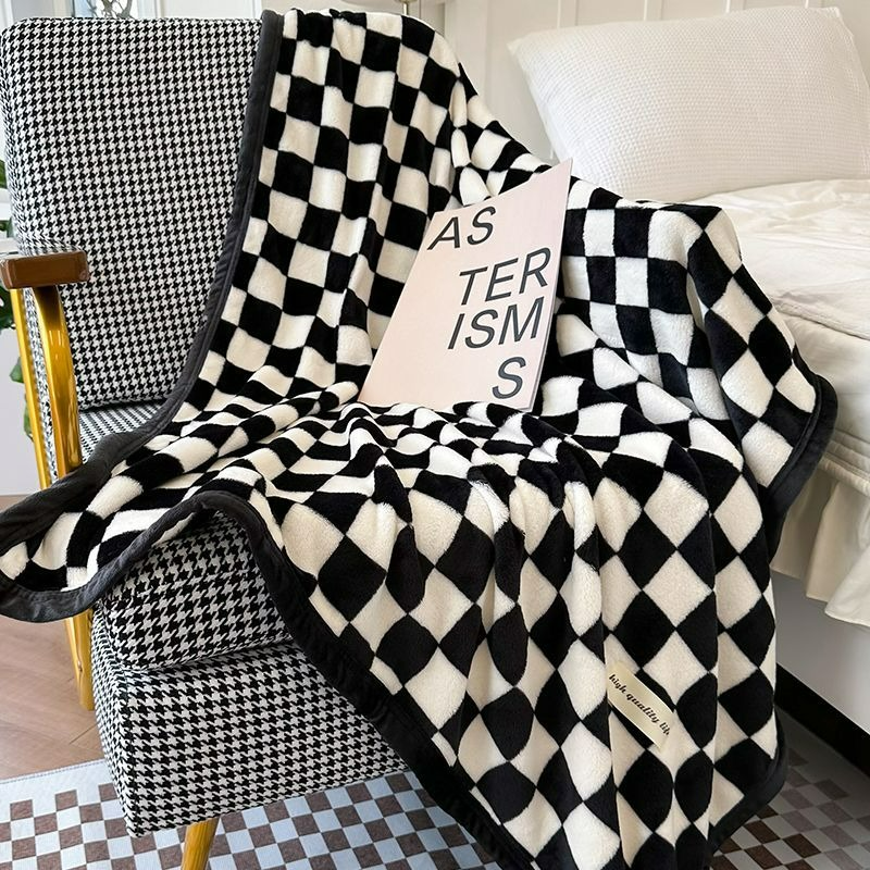 PlaidComfort | Flannel blanket checked