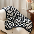PlaidComfort | Flannel blanket checked