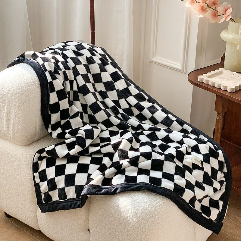 PlaidComfort | Flannel blanket checked