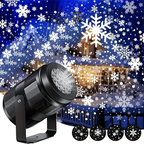 Magic Snowflakes Christmas Projector – LED light show for indoor and outdoor