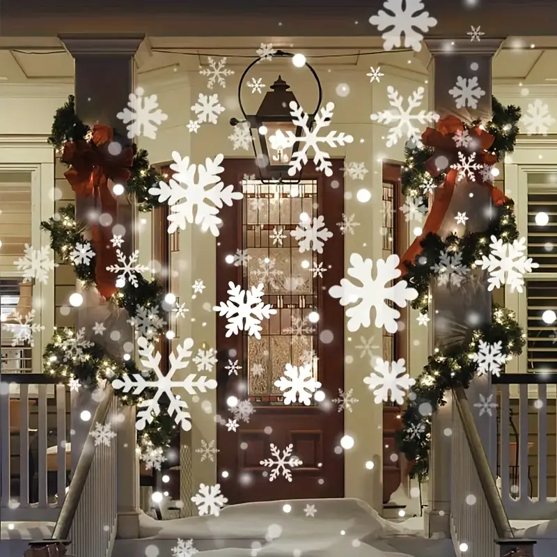 Magic Snowflakes Christmas Projector – LED light show for indoor and outdoor