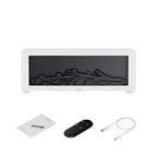 Air Humidifier and Air Purifier with Aromatherapy Flame Effect
