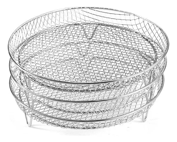 Stackable Air Fryer Racks | Space-saving frying made easy