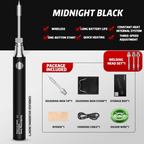 Cordless Portable Soldering Iron Set | Cordless & Rechargeable