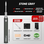 Cordless Portable Soldering Iron Set | Cordless & Rechargeable