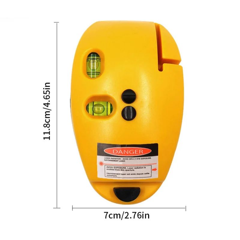 90° Laser Water Level | Precision Line Tool