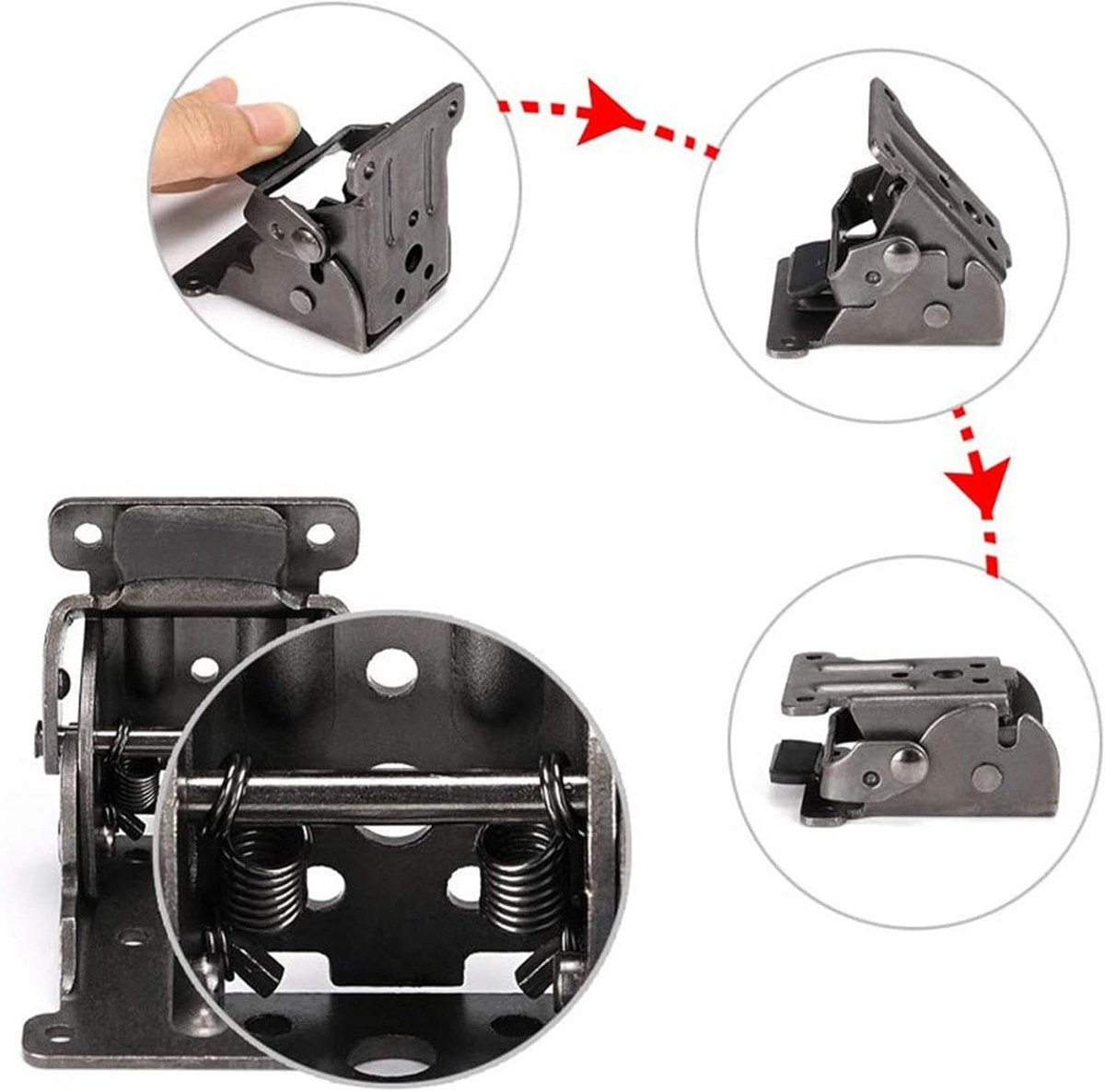 Foldable Hinge Mount | Smart Support for Small Spaces