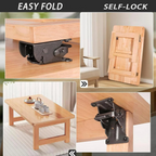 Foldable Hinge Mount | Smart Support for Small Spaces