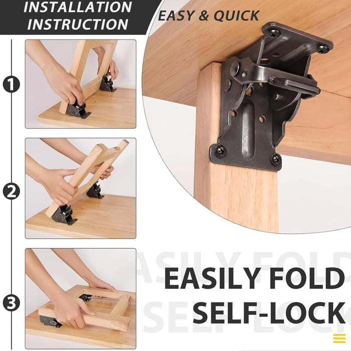 Foldable Hinge Mount | Smart Support for Small Spaces