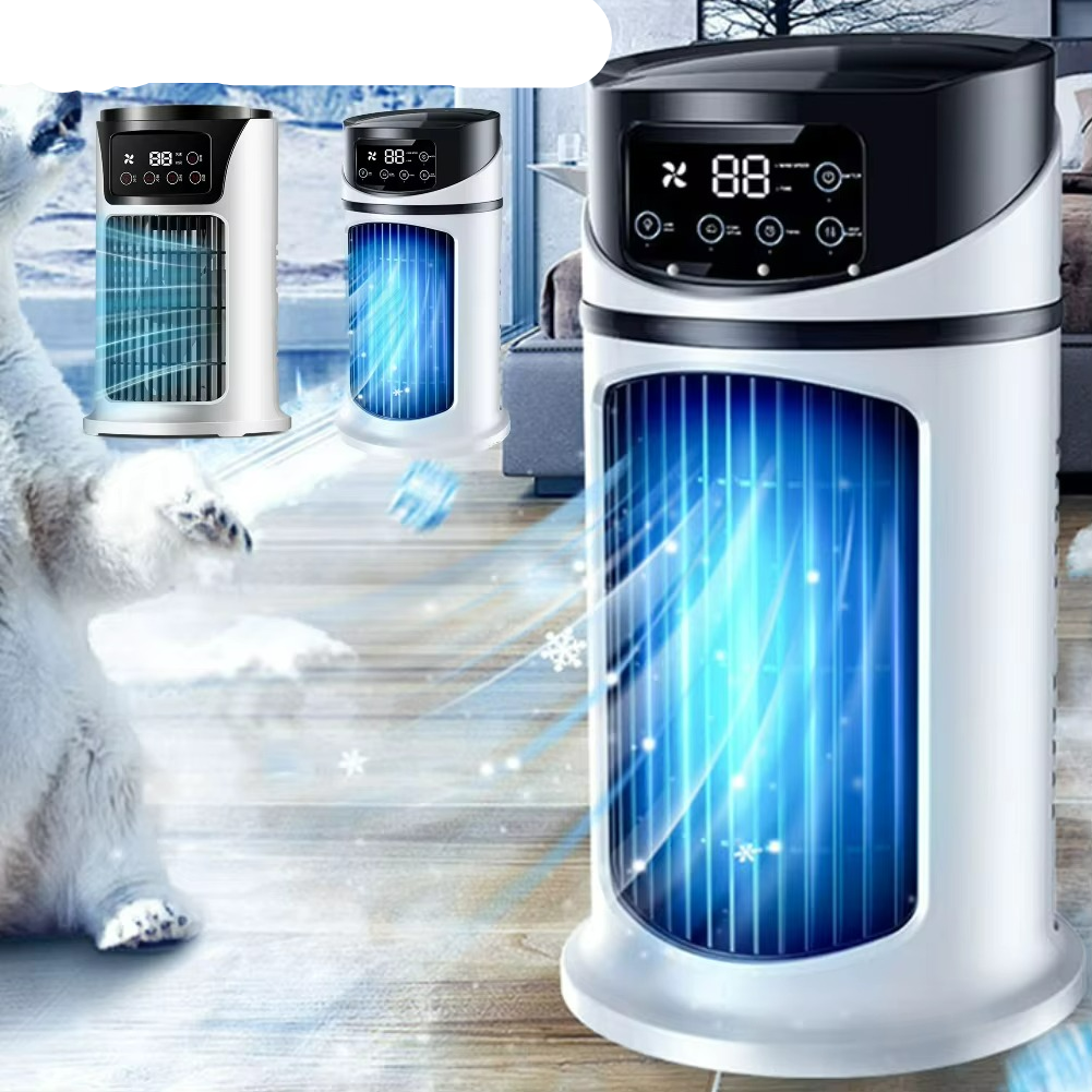 Cooling Fan with Water Humidifier