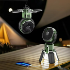 VenturoX Camping Fan | Portable fan with 4 speeds and LED lighting