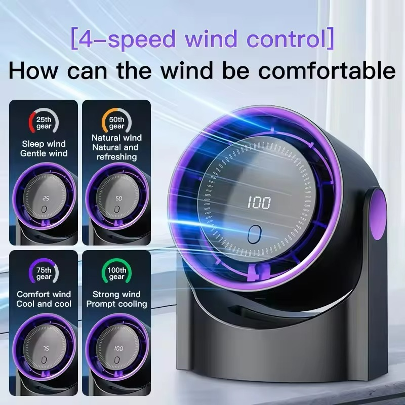 ClimaLuxe SilentAir Cooler | Wireless air cooler with humidification and ultra-quiet operation