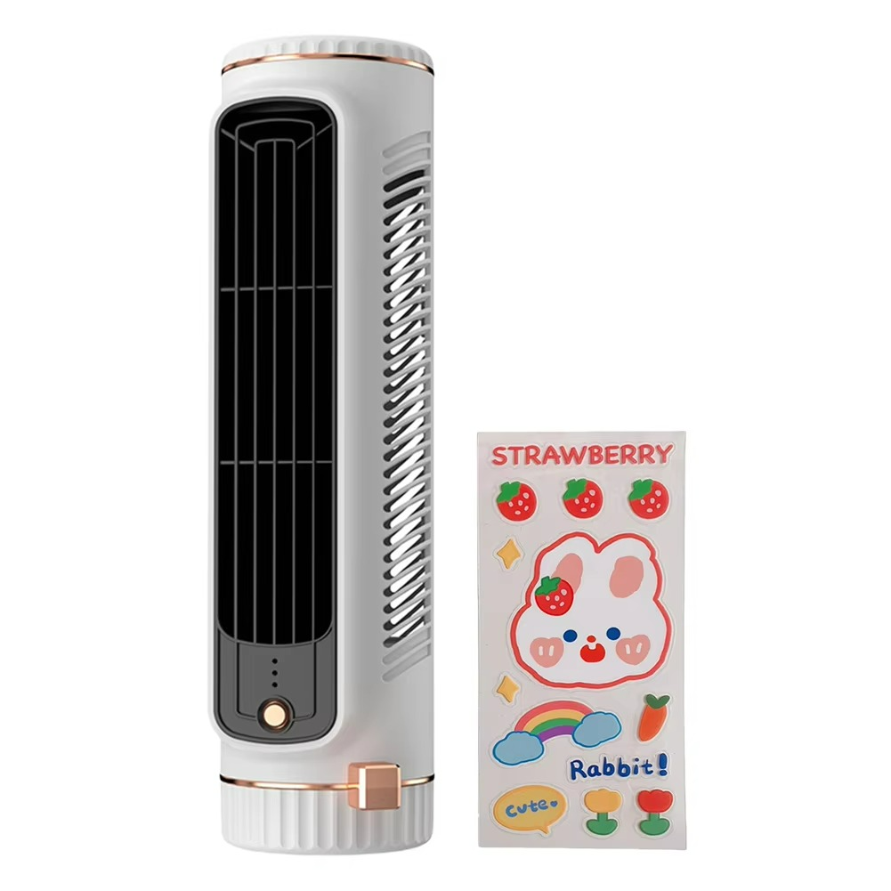 AeroBreeze Blade-Free Fan | 360° Air Circulation with Ice Refreshing Breeze