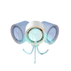 Mini USB Fan with Battery, Flexible Mounting and Mobility
