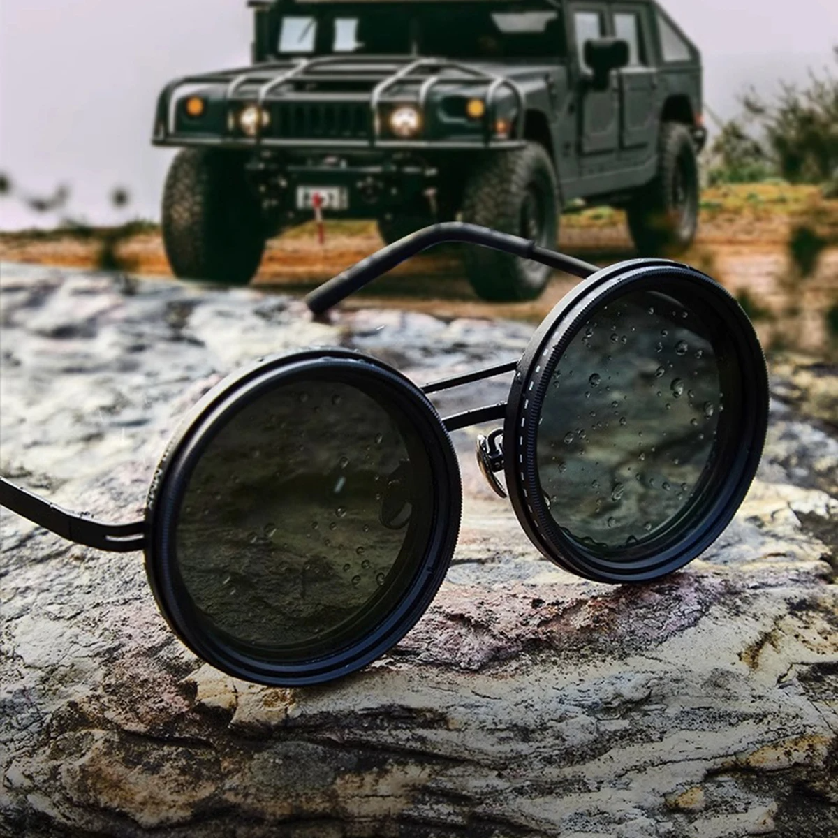Sunglasses with adjustable tint | Perfect light, all-day comfort