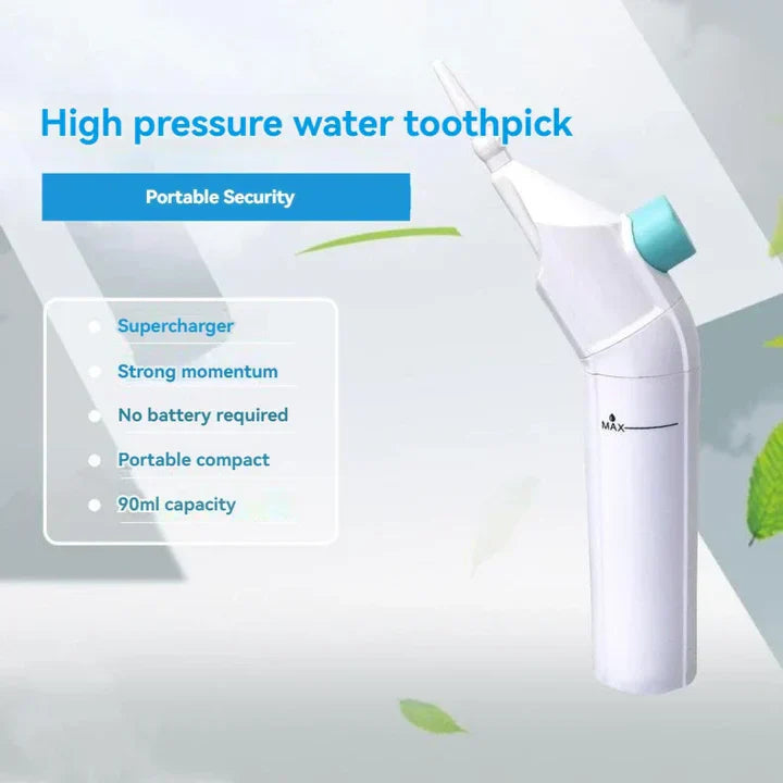 Portable High-Pressure Water Flosser – Professional Tooth Cleaner with Oral Irrigator