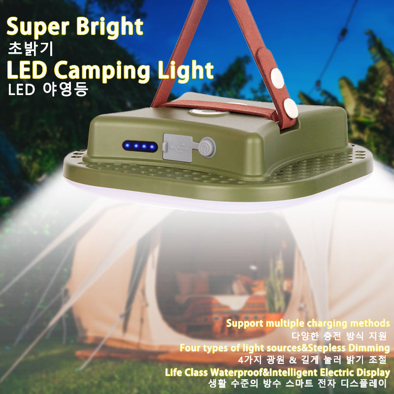 Rechargeable LED Camping Lamp with Magnets