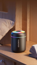 Compact USB Humidifier for Car & Bedroom