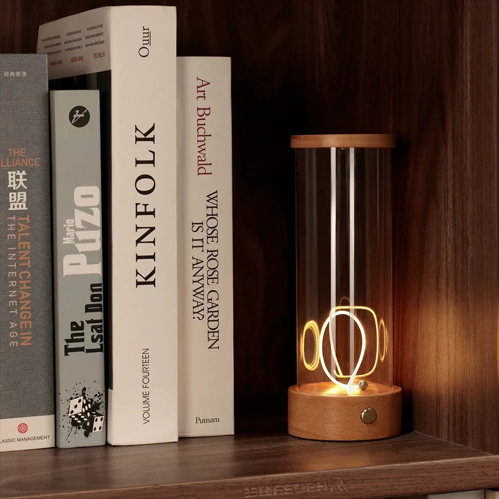 Cordless Magnetic Filament Table Lamp
