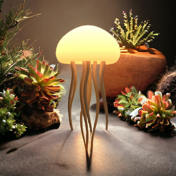 Jellyfish lamp