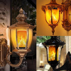LED FLAME LIGHT PARTY LAMP - 4 MODES SIMULATION FIRE