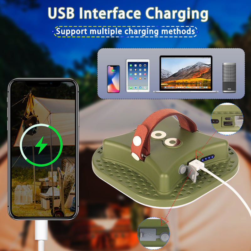 Rechargeable LED Camping Lamp with Magnets