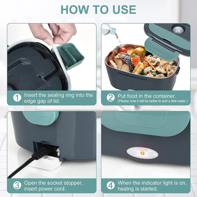 60W Electric Lunch Box Food Warmer