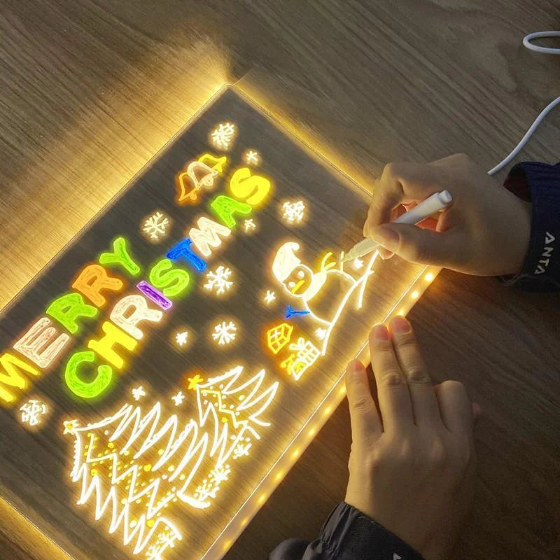 Children's LED Notice Board with Colors