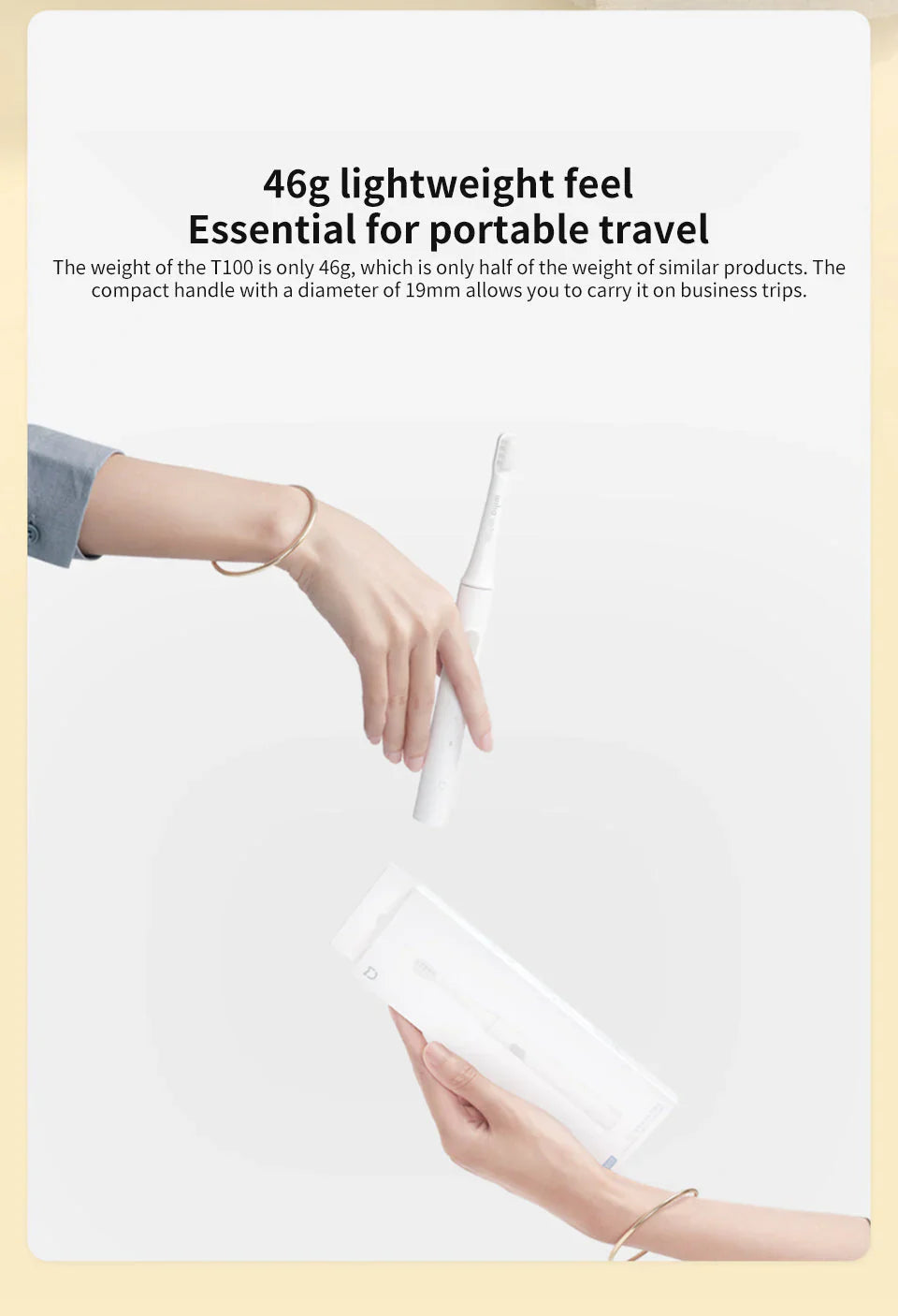 Electric Sonic Toothbrush – Waterproof and USB rechargeable