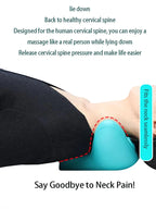 Neck and Shoulder Stretch – Cervical Traction Pillow for Spinal Alignment and Massage