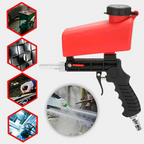 Multi-purpose sandblasting gun