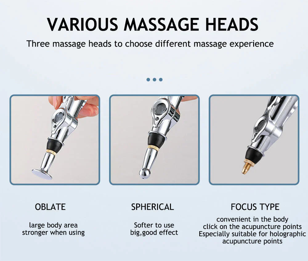 Electronic Acupuncture Pen | Meridian Massage Device for Pain Relief