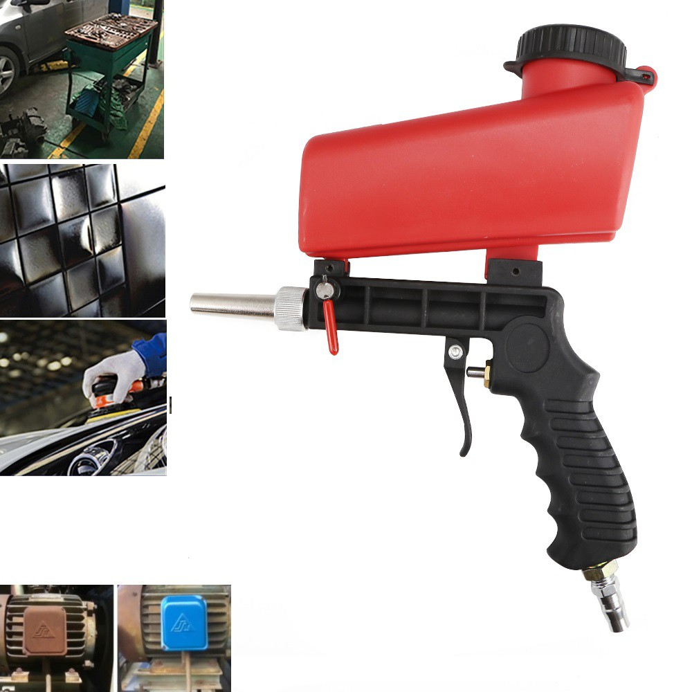 Multi-purpose sandblasting gun