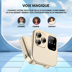 Foldable Dual-SIM Phone with 1.77-Inch HD Screen and TF Card Slot
