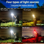 Rechargeable LED Camping Lamp with Magnets