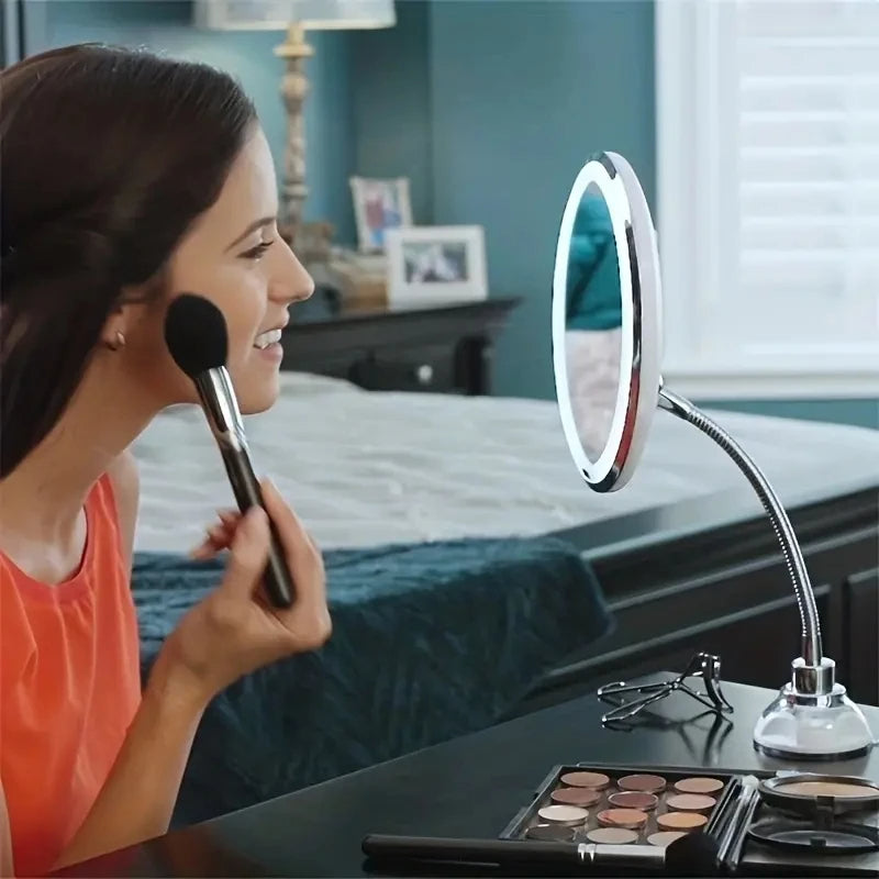 Flexible Gooseneck Makeup Vanity Mirror
